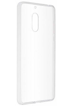 Чехол накладка ONEXT для смартфона Nokia 6  Силикон Clear Прозрачный 70536