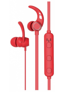 Гарнитура беспроводная (наушники) JOYROOM JR D3 Bluetooth Earphones Red  Красный Г