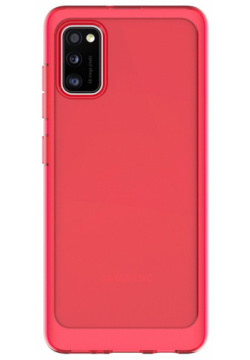 Чехол накладка Araree A Cover для смартфона Samsung Galaxy A41  Термополиуретан Red Красный GP FPA415KDARR