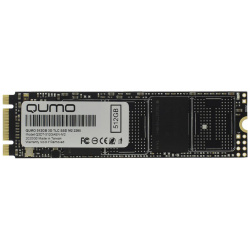 Внутренний SSD накопитель Qumo Novation 512GB  M 2 2280 SATA III 3D TLC Черный Q3DT 512GAEN M2