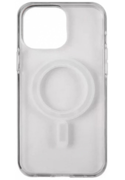 Чехол накладка Red Line iBox Case MagSafe для смартфона iPhone 13 Pro Max  Пластик/Силиконовые края Прозрачный УТ000027021 YT000027021