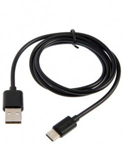 Кабель Qumo  USB 2 0 Type C 1 4A 1м Черный 30501
