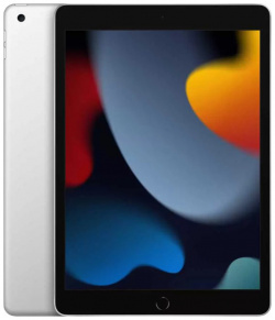 Планшет Apple iPad 10 2 2021 64Gb Wi Fi Silver (iPadOS 15  A13 Bionic 2" 3072Mb/64Gb ) [MK2L3LL/A] MK2L3LL/A