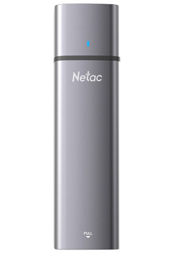 Внешний бокс для SSD M 2 SATA Netac WH21 USB Type C  2280 Серый NT07WH21 30C0