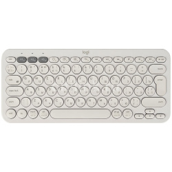 Клавиатура беспроводная Logitech K380 Multi Device  Bluetooth Белый 920 009589