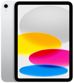 Планшет Apple iPad 10 9 2022 64Gb Wi Fi Silver (iPadOS 16  A14 Bionic 9" 4096Mb/64Gb ) [MPQ03HN/A] MPQ03HN/A