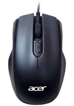 Мышь проводная Acer OMW020 1600dpi  USB Черный ZL MCEEE 004