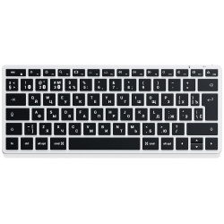Клавиатура беспроводная Satechi Slim X1 Bluetooth Backlit Keyboard  Серебристый ST BTSX1S RU