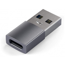 Адаптер Satechi Type C USB Adapter 3 0 to  Серый ST TAUCM