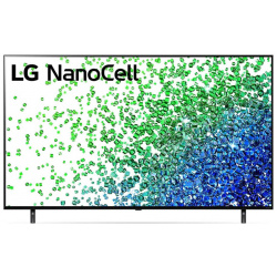 Телевизор LG 50 LED  UHD NanoCell Smart TV (webOS) Звук (2x10 Вт) 4xHDMI 2xUSB 1xRJ 45 Черный 50NANO806PA BRUKLJU