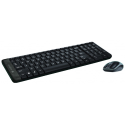 Комплект беспроводной клавиатура+мышь Logitech MK220 (920 003169) Черный 920 003169