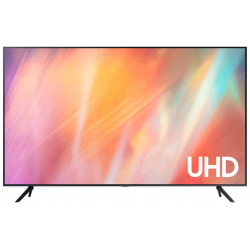 Телевизор Samsung 75 UHD  Smart TV Звук (20 Вт (2x10 Вт) 3xHDMI 1xUSB 1xRJ 45 Титан UE75AU7100UCCE