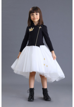 Комплект Маленькая леди Нарядный для девочки: стильный жакет и платье