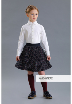 Блузка Маленькая леди Повседневная школьная для девочки