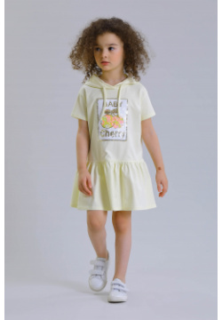Платье Маленькая леди Летнее для девочки  Модель выполнена из кулирки