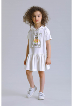 Платье Маленькая леди Летнее для девочки  Модель выполнена из кулирки