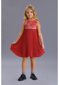Платье Маленькая леди Роскошное с гофрированной юбкой для девочки