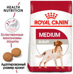 ROYAL CANIN Medium Adult Корм сух д/средних собак 15кг 30041500R1 П