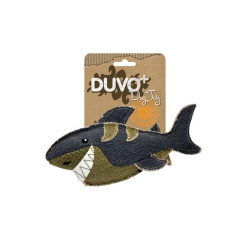 DUVO+ Игрушка для собак брезентовая "Веселая Акула"  21х12см (Бельгия) 171301/DV