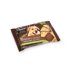 ВЕДА Choco Dog Печенье в темном шоколаде д/собак 30г 6456