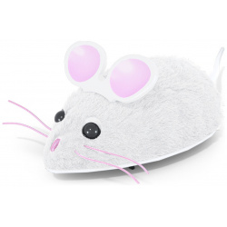 HEXBUG Игрушка для кошек интерактивная  микроробот "Мышка Уайт" белая 6 5х4х2 8см (США) 480 4081 00GL12