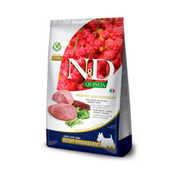 FARMINA N&D Dog Quinoa Weight Management Mini Корм сух ягн д/мелких собак контроль веса 2 5кг 00000012595