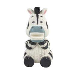 DUVO+ Игрушка для собак латексная "Зебра"  чёрно белая 7 5x8x15см (Бельгия) 12570/zebra