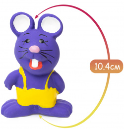 DUVO+ Игрушка для собак латексная "Мышка"  фиолетовая 10 4см (Бельгия) 400035/mouse