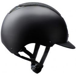 SHIRES Karben Шлем защитный для верховой езды с регулировкой "Valentina"  обхват 59 61 см угольный AUBRION 6514/COAL/59/61