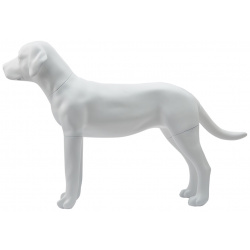 Манекен собаки "Лабрадор"  белый 98х21х65см AFELLOW LBLD/AF Симпатичный