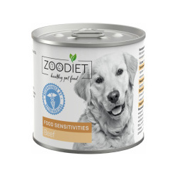 ZOODIET Sensitive Beef Корм влаж говядина д/собак с чувствительным пищевар конс 240г 809141001