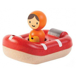 Деревянная игрушка Plan Toys Катер береговой охраны 5668
