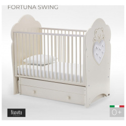 Детская кроватка Nuovita Fortuna swing маятник поперечный 