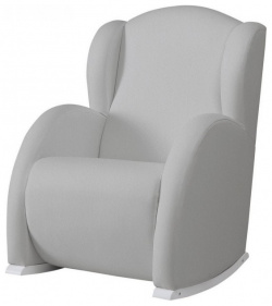 Кресло для мамы Micuna качалка Wing/Flor искусственная кожа 
