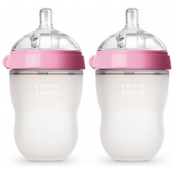 Бутылочка Comotomo Natural Feel Baby Bottle 250 мл 3 6 мес  2 шт