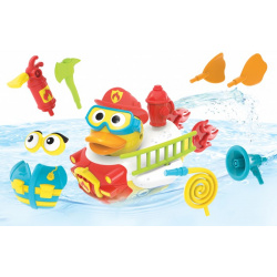 Yookidoo Игрушка водная Утка пожарный с водометом и аксессуарами 40172
