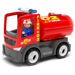 Efko Пожарный грузовик с цистерной и водителем 27282EF CH