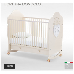 Детская кроватка Nuovita Fortuna dondolo качалка 