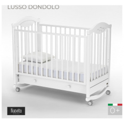 Детская кроватка Nuovita Lusso dondolo качалка 