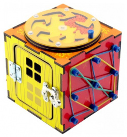 Деревянная игрушка Paremo Бизи куб PE720 202  Бизиборды