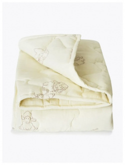 Одеяло Baby Nice (ОТК) стеганое  овечья шерсть микрофибра 105х140 см Q054143