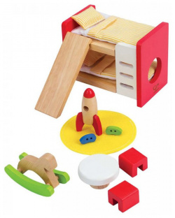 Hape Мебель для домика Детская комната E3456_HP