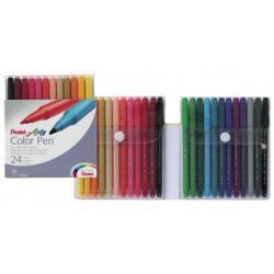 Фломастеры Pentel Color Pen 24 цвета S360