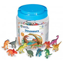 Learning Resources Игровой набор фигурок Динозавры (60 элементов) LER0811