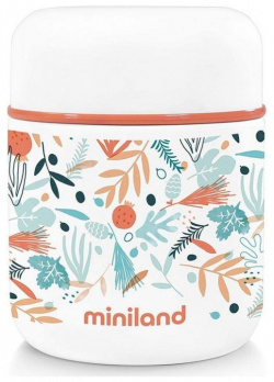 Термос Miniland Mediterranean Mini для еды с сумкой 280 мл 89353