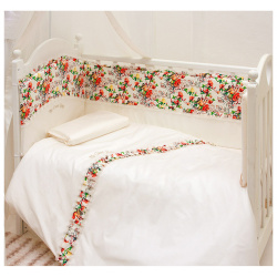Комплект в кроватку Makkaroni Kids Sweet Baby 120x60 (6 предметов) 