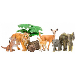 Masai Mara Набор фигурок Мир диких животных (6 и 3 аксессуаров) MM201 014