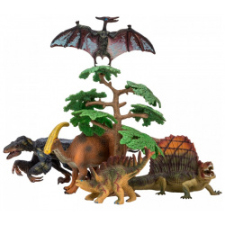 Masai Mara Набор Динозавры и драконы для детей Мир динозавров (6 предметов) MM206 024