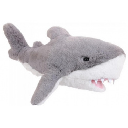 Мягкая игрушка ABtoys В дикой природе Акула пушистая 40 см M4969