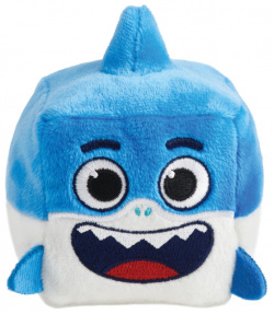 Мягкая игрушка Baby Shark Музыкальный плюшевый куб Папа Акула 61503